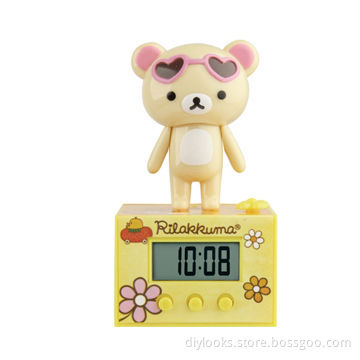 Bear Animal Cartoon Alarm Clock